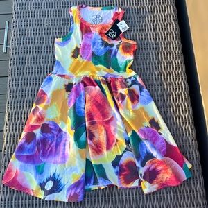 Heirloom Woven and Linen Rib Tank Twirl Dress